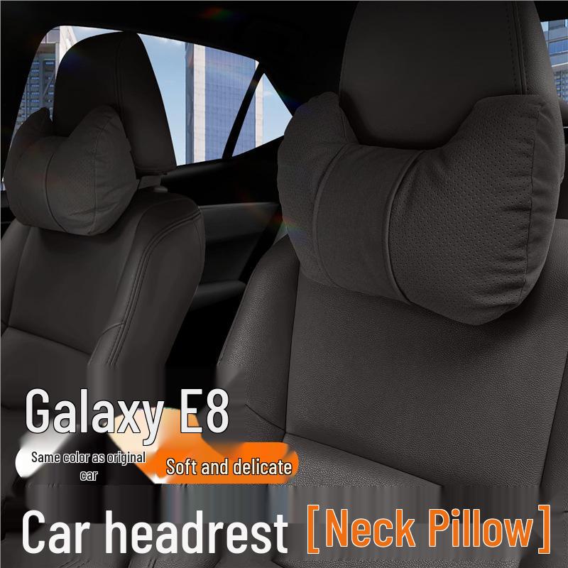 Geely Galaxy E8 Car Headrest Neck Pillow & Lumbar Support Set (2024/25)