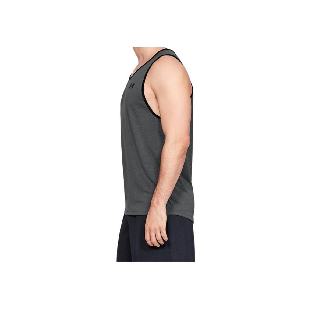 Under Armour UA Tech 2.0 Sports Training Vest Men Tops Peach Grey 1328704-013