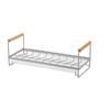 Iron Draining Rack Japanese-Style Kitchen Storage Basket  Kitchen Cupboard Organiser