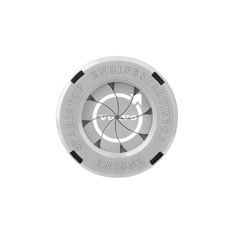 For Volvo Car Onekey Start Stop Button Cover Interior Decor Sticker For Volvo ES90 EC40 EX40 EM90 XC90 V60 XC60 V40 S80 S60 S90 BO7