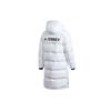 Adidas Outdoor Casual Sports Hooded Down Jacket Men Outerwear White GE9875