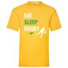 Australia, Maglietta Eat Sleep Rugby, Australiano, maglietta per fan del rugby, coppa del mondo
