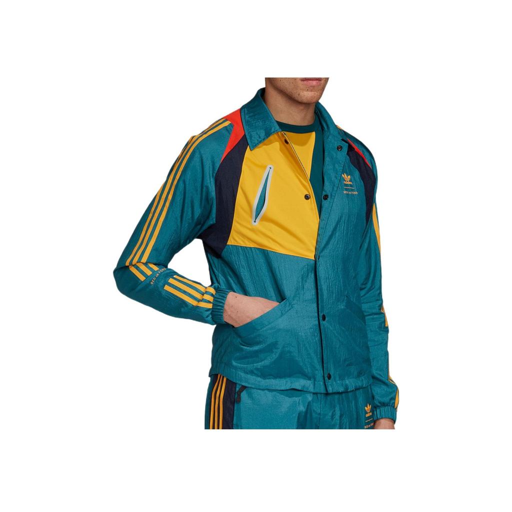 Adidas Originals X Bed J.W. Ford Trefoil Bench Jacket Men Jacket Green FS3759