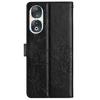 For Honor 90 Phone Case Butterfly Floral Imprint Leather Flip Cover with Stand