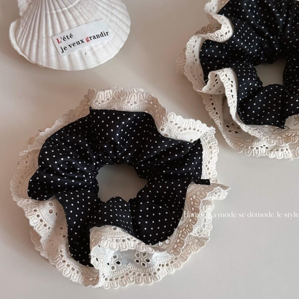 Large Size Ponytail Hair Scrunchies Rubber Band Hair Rope Elegant Hair Accessories  Girls