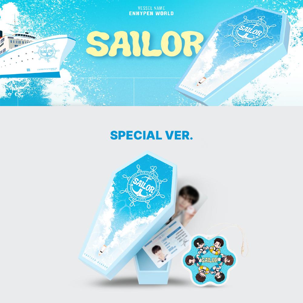 Предзаказ ENHYPEN Мировая Купонная Карточная Коллекция SAILOR Special ver.