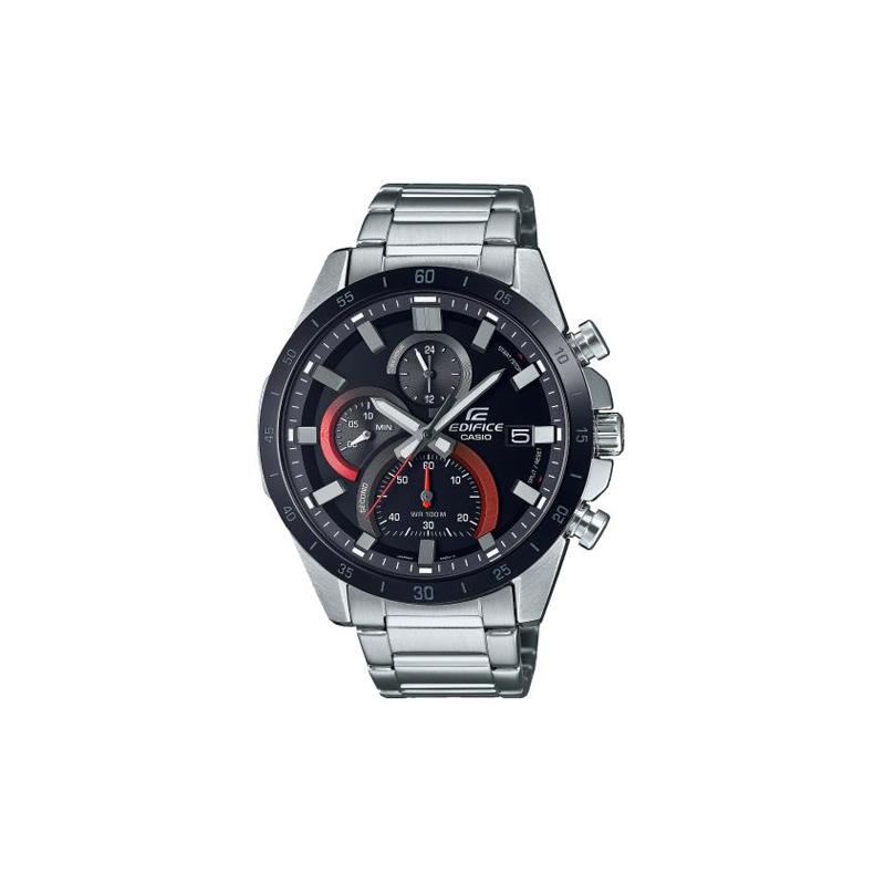 

Casio CASIOEDIFICE series classic stainless steel with waterproof quartz movement stainless steel strap Japanese and Korean watch EFR-571DB-1A1VUEF чёрный