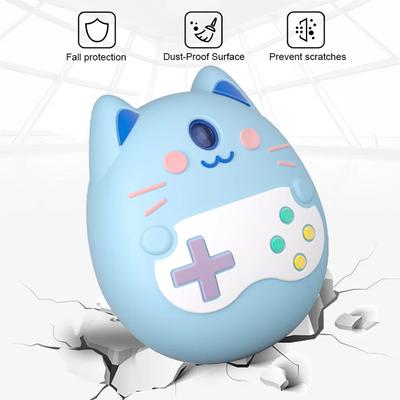 Silicone Protective Case For Tamagotchi Pix Virtual Pet Machine with Hand Strap Shockproof Soft Game Console Protective Cover