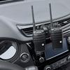 KFZ-Halterung für zwei Funkgeräte Universelle Fahrzeughalterung Halterständer Walkie-Talkies Autohalterung für Kommunikationsgeräte