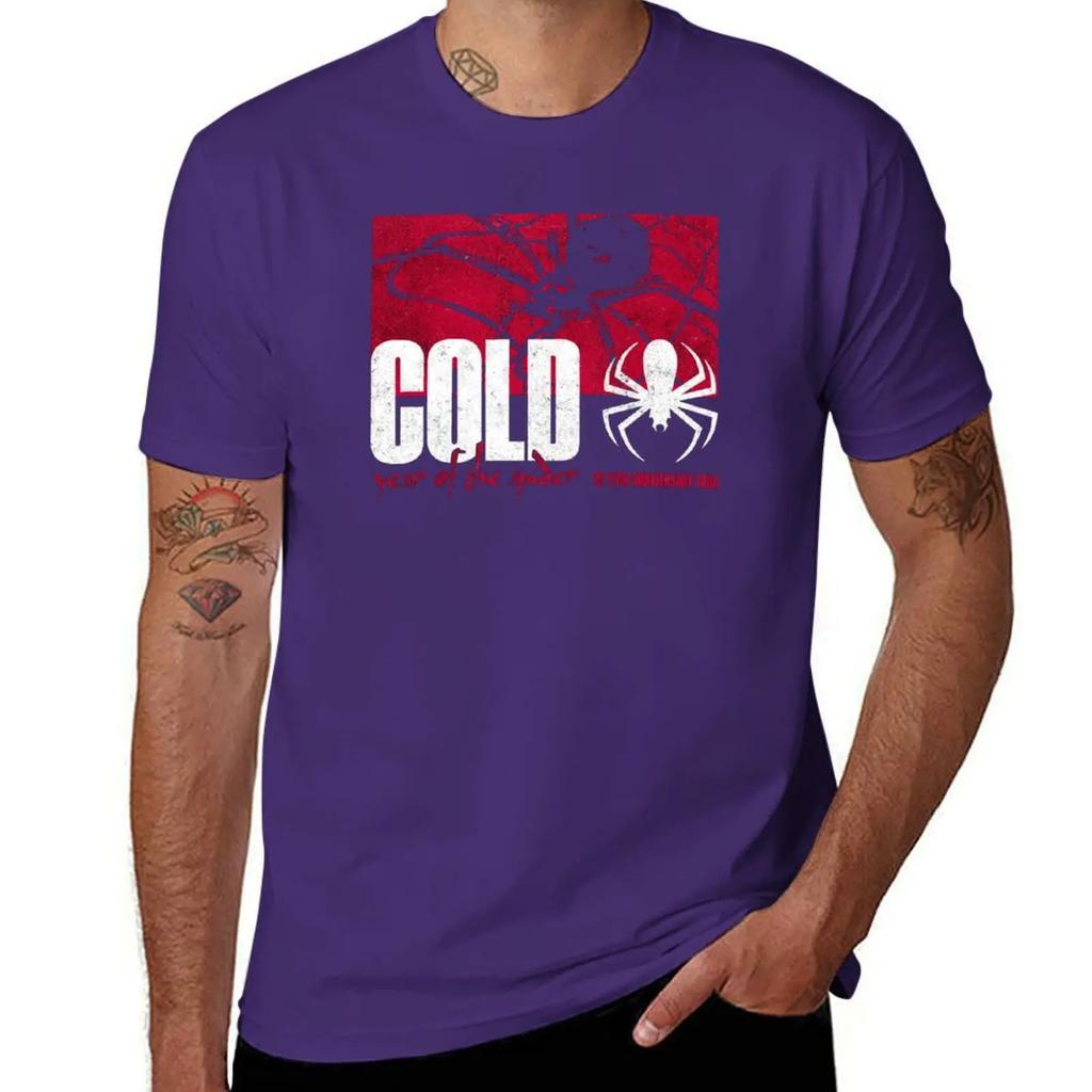 COLD BAND TShirt Boys Whites Customs Tops Funny T Shirts for Men 2025 New Model