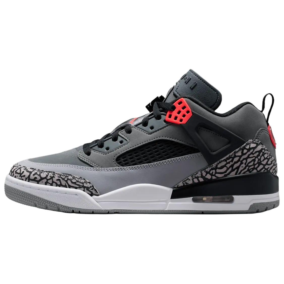 

Кроссовки Air Jordan Spizike Low Infrared Унисекс Темно-серый Черно-цементный Серый-Инфракрасный FQ1759-011 42