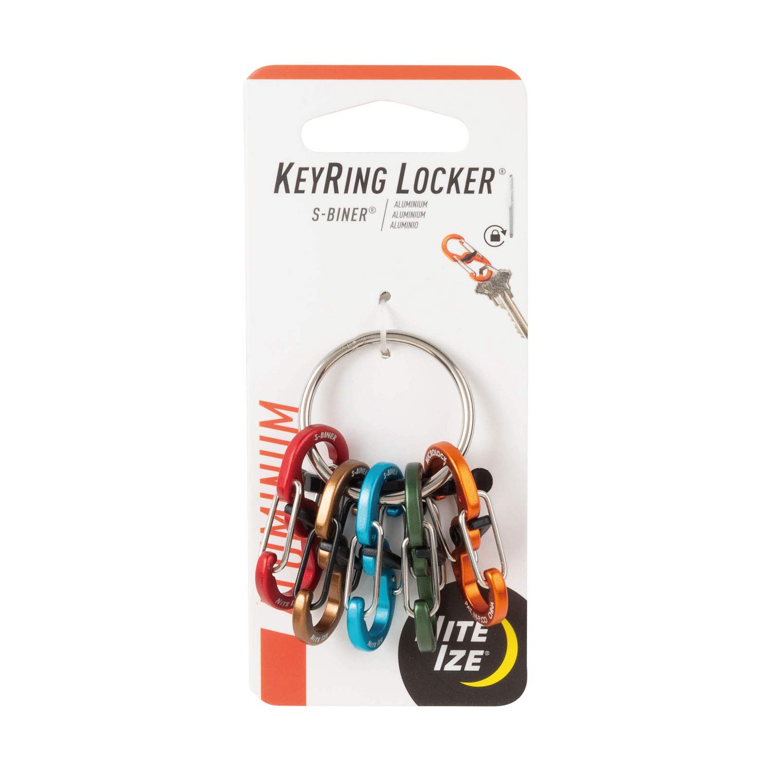

NITEIZE Carabiner Multicolor Small S-Biner