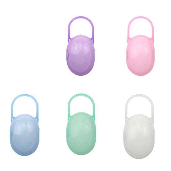 Pacifier Box Eco-friendly Lightweight Food Grade Ergonomic Design Pacifier Box for Nursery Room