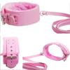7 sztuk/zestaw PU Leather Sex Bondage Set Zabawki Przytrzymujące Sex Zabawki Kajdanki Wiązana Lina Bicz Kołnierz Zabawki Erotyczne