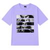 Hot Sale Lady Gaga 90s music Graphic T Shirt Unisex gothic Oversized short sleeve T-shirts Men Women black 100% Cotton clothing