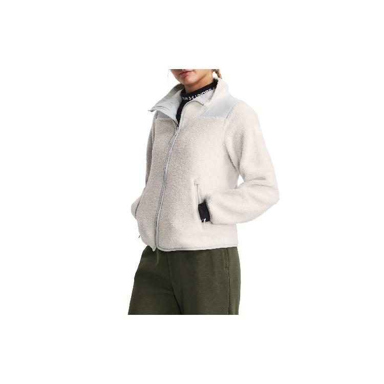 (WMNS) Under Armour Mission Jacket White Women s 1378865-112 XS