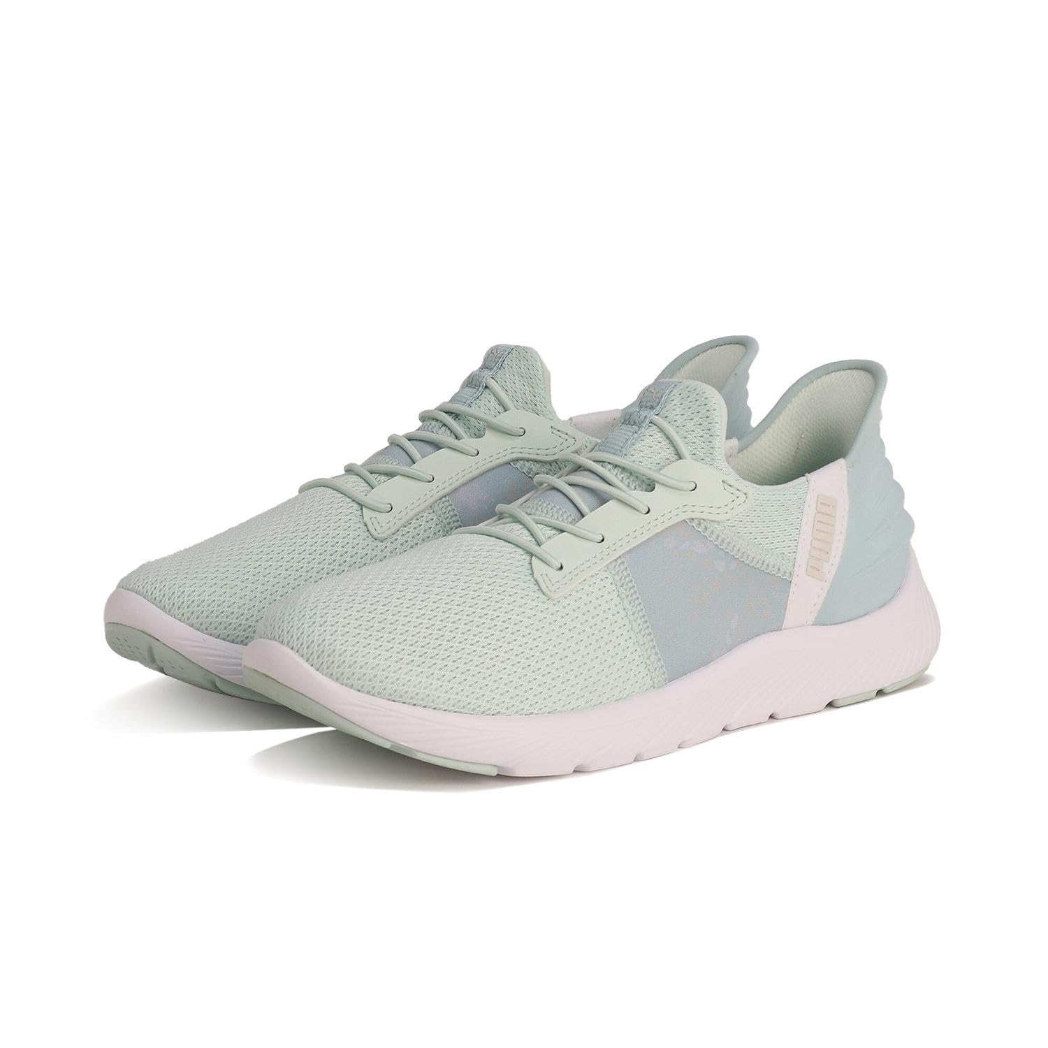 

Кроссовки SOFTRIDE REMI EASE IN Leo 2025 Цвет Peaceful Gray см [PUMA] Женские Весна/Лето Синий/Перо (03) +25,5