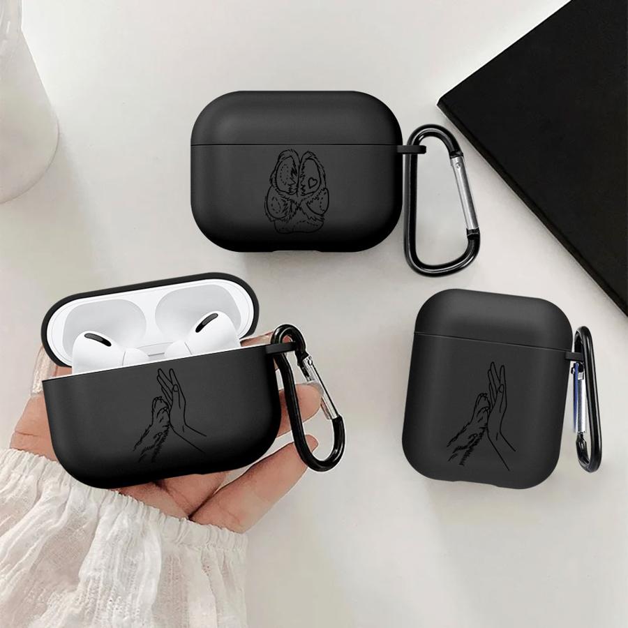 Case For Airpods Pro3 4 1 Pro Pro2 2 3 Earphone Cases Cover Cartoon Cute Cat Claw
