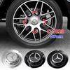 4 ADET 147mm C-1028 17028 Araba Jant Göbek Kapağı Rozet Logosu Mercedes Benz AMG G350 G500 G63 S680 GLS600 Aksesuarları İçin