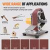 Belt Sander Machine with Adjustable Angles for Precise Grinding Polishing Metal Finishing Home Repair Handcraft Projects