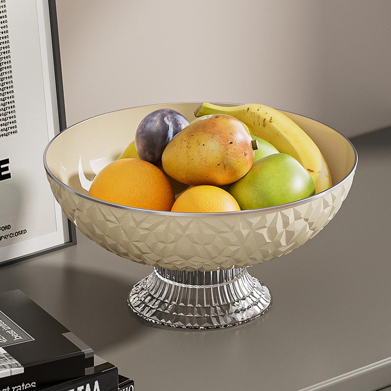 Candy Plate for Home Living Room Candy and Snack Plate Large-capacity Fruit Basket That Can Drain Water