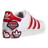 adidas Superstar Klettverschluss Weiß Rot Sneakers FY3117