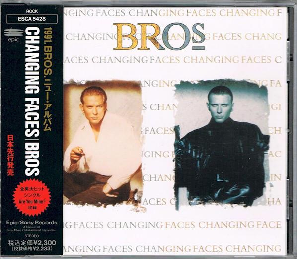 

CD BROS - Changing Faces ESCA5428 Epic/Sony Recor 1991 Japan Dance & Electronica Used