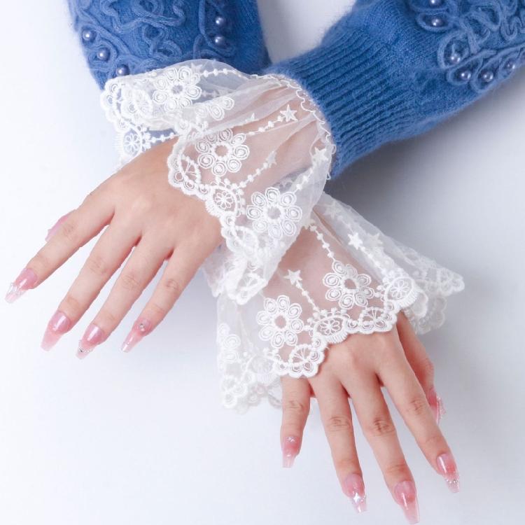 Manichetta in Cotone Multiuso Coprimanica Design Facile da Curare Traspirante Miglioramento per Abbigliamento Formale e Casual