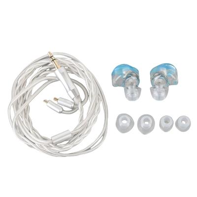 IEM Earphones HiFi Wired Earbuds Noise Canceling Headset with Detachable Cable for Musicians