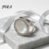 Rhinestone Scarf Ring Round Ring, Sparkling Slide Decorative Clip Holder for Women Neckerchiefs Silk Scarves Shawls Shirts Lightweight