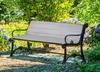 Set of garden foam cushions 150x50x50 cm dark gray