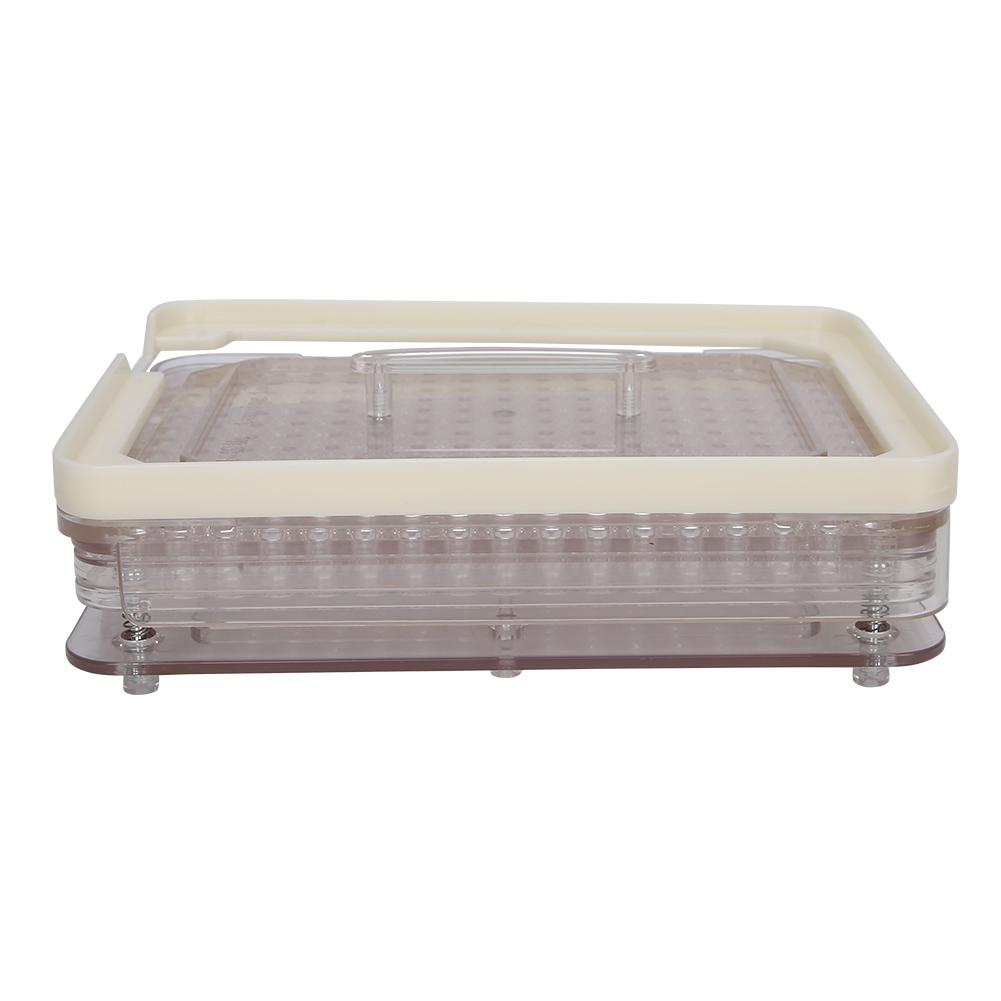 

Полуавтоматическая машина для наполнения акриловых капсул 200 отверстий Фармацевтическая пластина для наполнения 0#