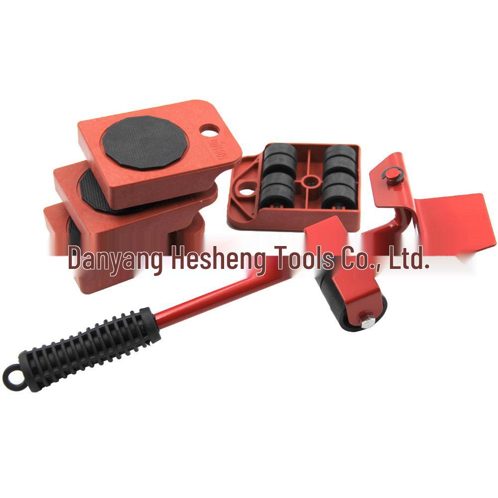 5-Piece Heavy Object Moving Kit - Household Transport Tools Set