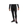Jordan Logo Print Fitted Mid-Rise Straight-Leg Knit Sports Pants Men Pants Black DN1251-010