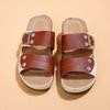 New Women's Shoes Round-toed One-heel Flip-flops Devotion
