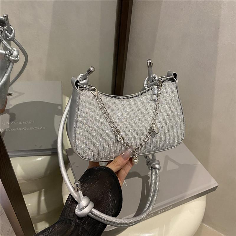 Underarm Bag Women's New Summer Fashion Design Sense Niche Shoulder Messenger Bag Women's Small Square Bag
