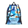 Mortal Kombat II Moive 2026 Fashion Backpack Lightweight High School Work  Daypack for Men Women College Shoulder Bag