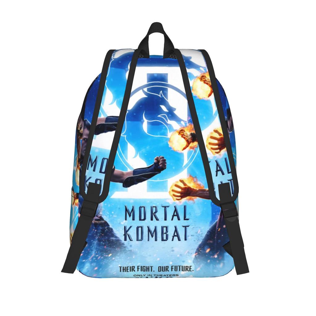 Mortal Kombat II Moive 2026 Fashion Backpack Lightweight High School Work Daypack for Men Women College Shoulder Bag