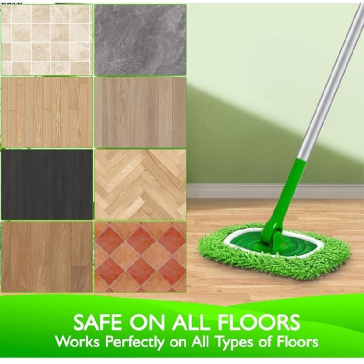 Reusable Dry Wet Use Mop Pad Microfiber Mop Replacement Cloth For MultiSurface Cleaning Use Machine Washable Design