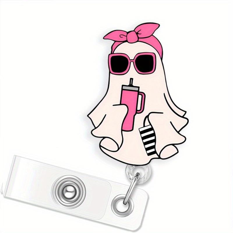 

Ghost Halloween Rope with Sunglasses - Sparkling Rope, Perfect Nurse, Doctor Gift, Heart Anatomy Design прозрачный