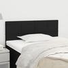 VidaXL Headboard Bedroom Furniture Single Bed Accessory Bed Frame Head Home Interior Black 346006