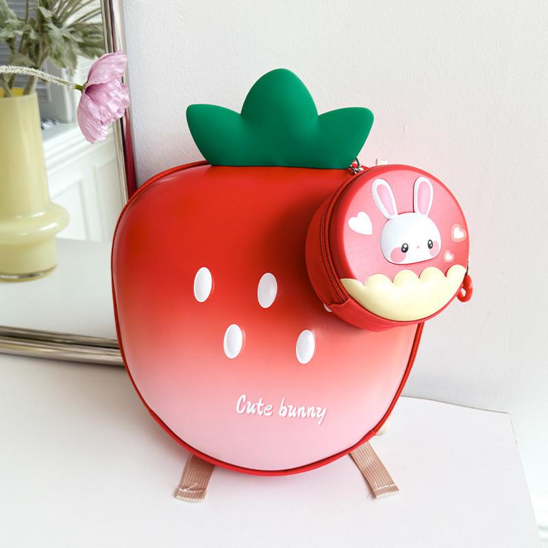 School Strawberry Bag With Cartoon Style And Eva Eggshell Bag For Comfort