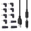 Universal 10 in 1 USB to DC5V Power Cable Kit with DC4017 5525 1735 TypeC Plugs 10 Adapter Power Charging Cord