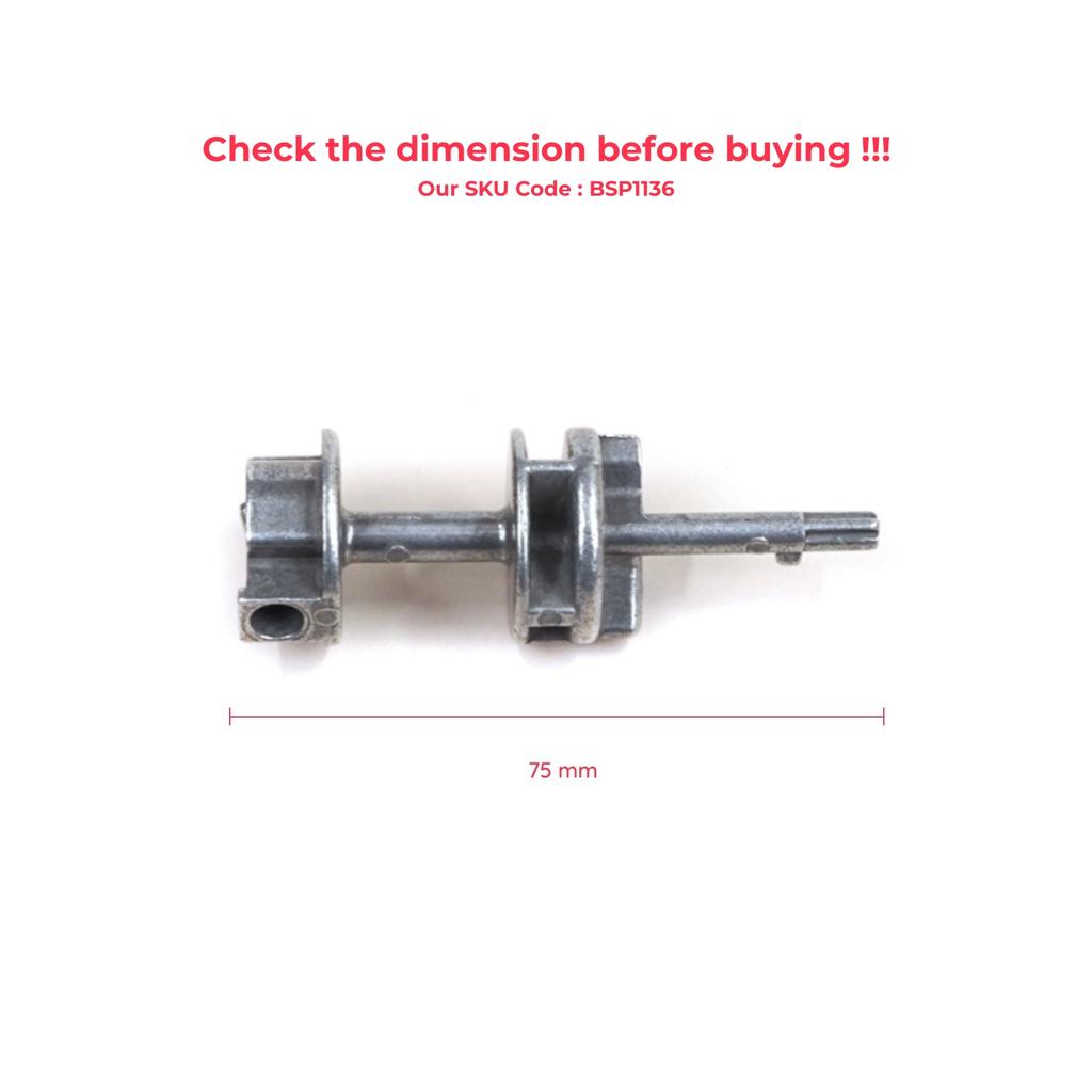 BSP1136 Ratt Tenningslås Rattstamme Låssylinder Aksel Stang 75 mm For Fiat Doblo Palio Albea Marea Panda Siena