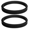Pack of 2 Propane Tanks Base Holder Rings Cylinder Stability Support Propane Accessory Rubber Cylinder Protective Base