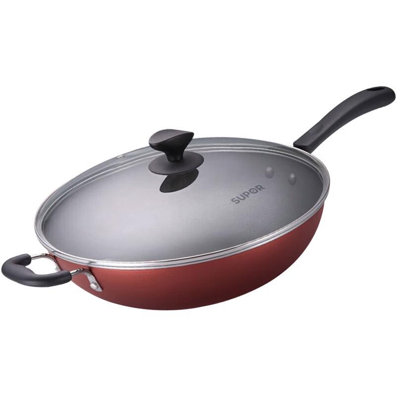 

Supor 34CM Non-stick Aluminum Wok