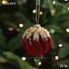 Nordic Luxury Snowflake Christmas Ornaments - Exclusive Flocked Decorations