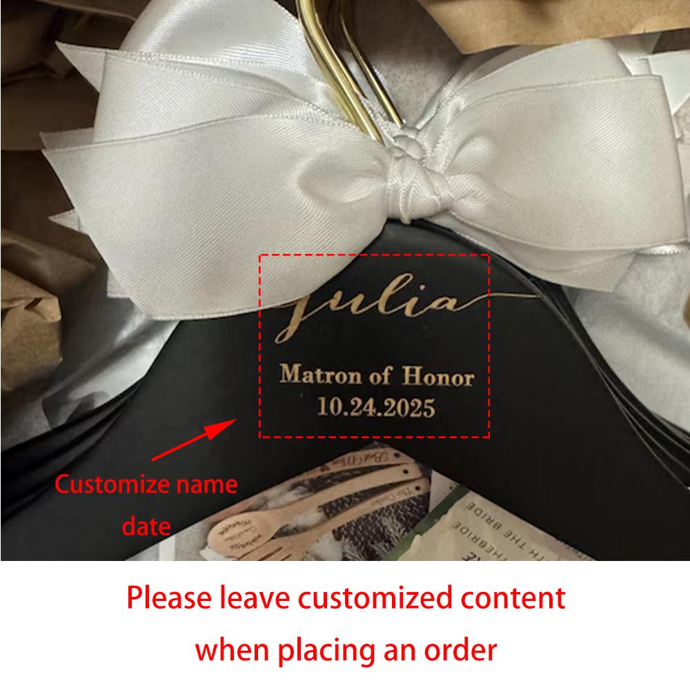 Personalized Groom Suit Bride Bridesmaid Hangers Wedding Bridesmaid Proposal Gifts Bachelorette Party Bridal Shower Decoration 1pcs38cm