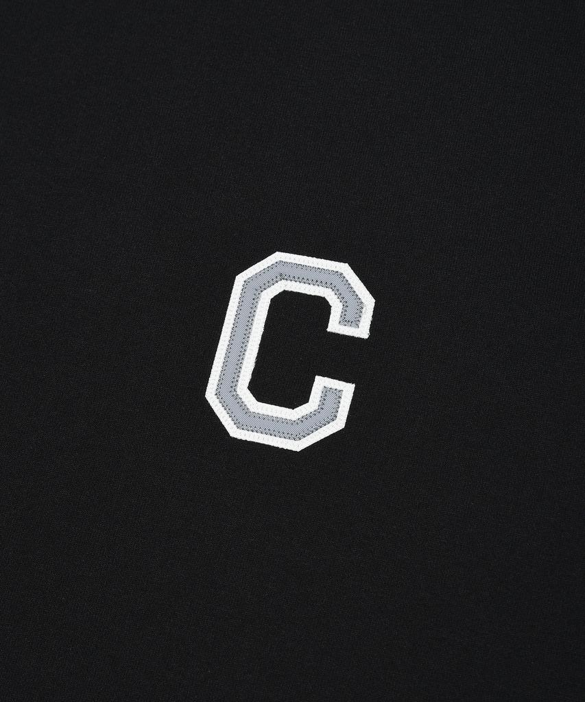 COVERNAT Cool Cotton Shine C Logo T-Shirt Black