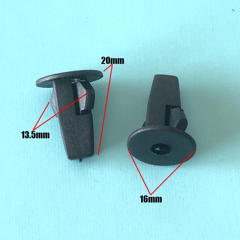 Compatible Fender Clip & Screw Base Retainer for Toyota/Honda Mudguard